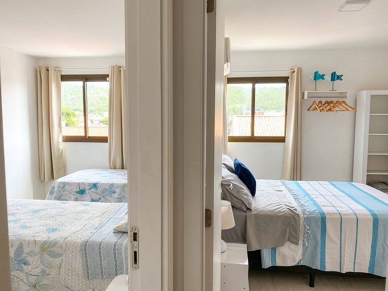 Departamento 2 Dormitorios Praia dos Anjos | 1-203  | Arraia