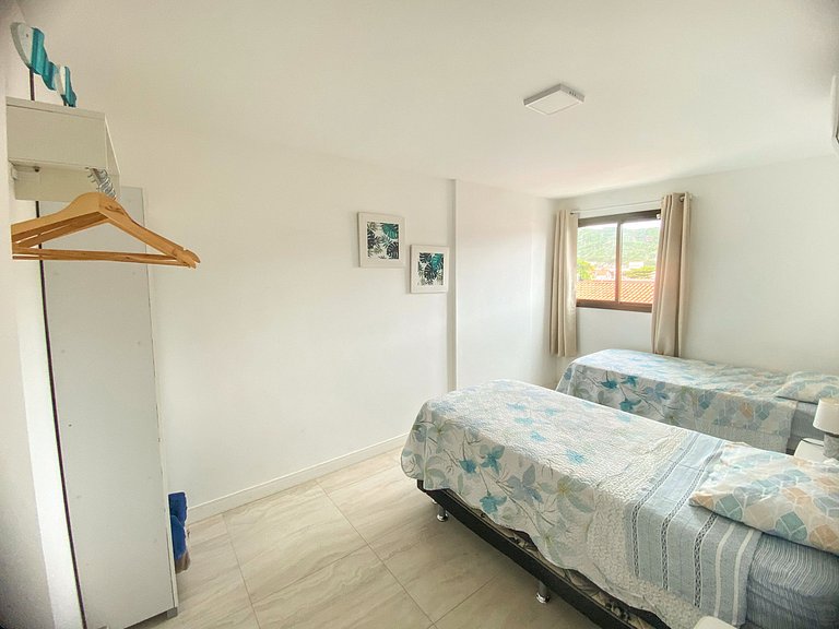 Apartamento 2 Quartos Frente à Praia em Arraial do Cabo