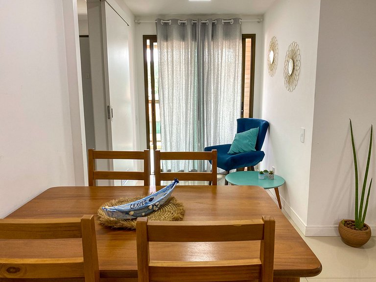 Apartamento 2 Quartos na Praia dos Anjos | 1 - 203 | Arraial