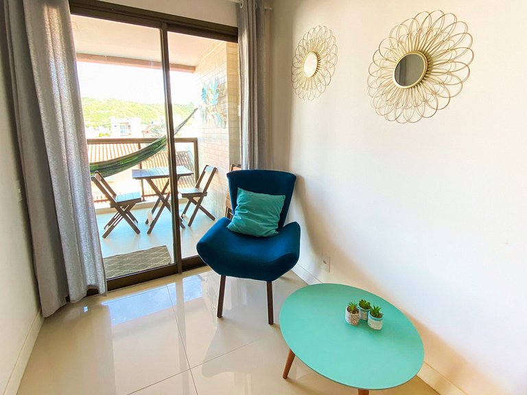 Apartamento 2 Quartos Frente à Praia em Arraial do Cabo