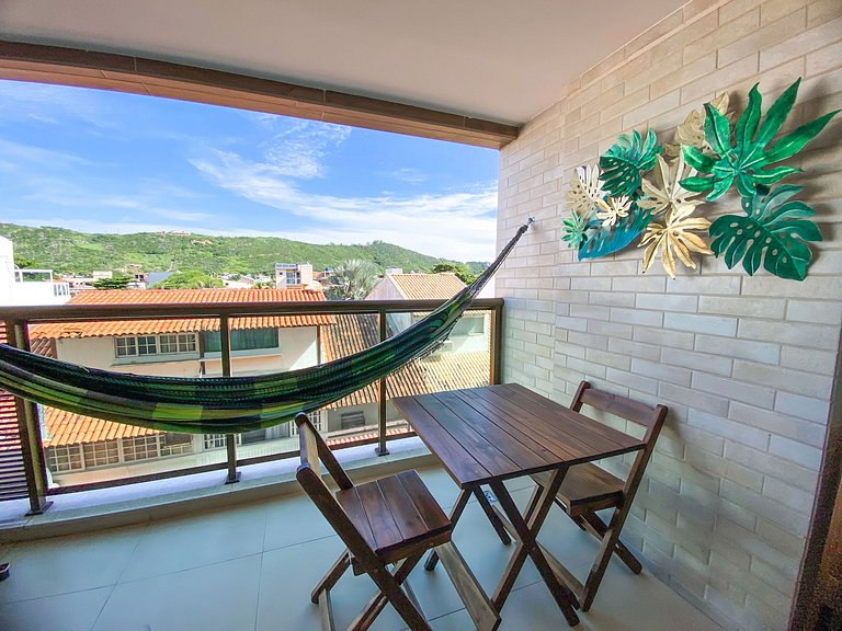 Apartamento 2 Quartos Frente à Praia em Arraial do Cabo
