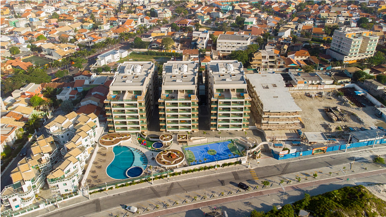 303 Lindo depto a metros del mar en Praia dosAnjos