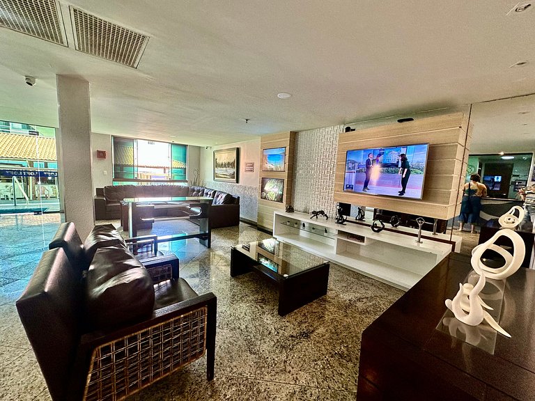 Loft bem equipado, a poucos passos da praia - 320