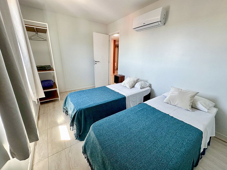 408 Apartamento en complejo c/pileta, sauna, vista
