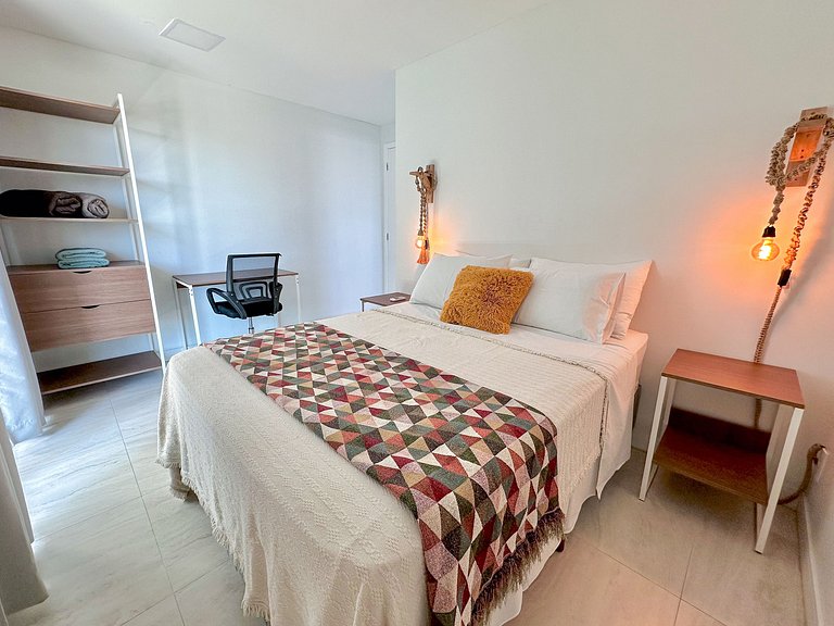 408 Apartamento en complejo c/pileta, sauna, vista