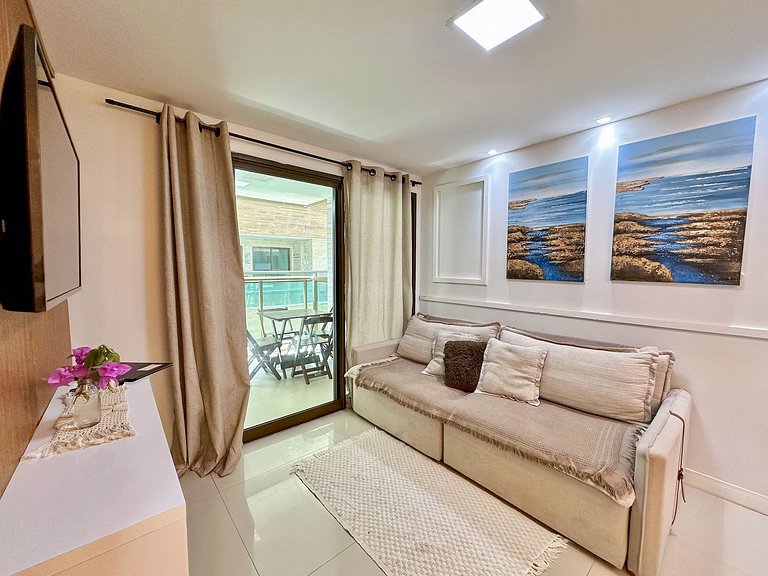 408 Apartamento en complejo c/pileta, sauna, vista